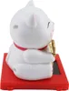 Glückskatze Mini Maneki-neko Medaille weiß Solar 5cm Produktbild-Vorschau 3