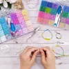 Ketten und Armband Set Perlen 12000 Stück 3mm 24 Bunte Produktbild-Vorschau 4