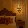 Orientalna lampa wisząca Jamini Gold 51×20 cm | Handmade & Podgląd zdjęcia produktu 7