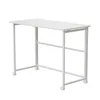 Tavolo pieghevole Maclean bianco piano mobile 100x50cm max. Anteprima dell’immagine prodotto 3
