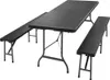 Casaria Set Mobili da Birreria 180 cm Pieghevole 2x Panca Anteprima dell’immagine prodotto 10