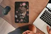 MuchoWow® Mauspad Mousepad Dschungel - Löwe - Blumen - Rosa Produktbild-Vorschau 3
