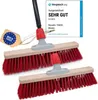 Novaliv 2x Strassenbesen mit Stiel 40 cm I Teleskopstiel Produktbild-Vorschau 5