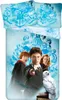 Dětské povlečení z mikrovlákna HARRY POTTER HP217 modré Náhled obrázku produktu 1