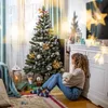 KADAX künstlicher Weihnachtsbaum mit silbernen Kügelchen Produktbild-Vorschau 16