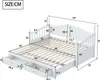 Flieks Tagesbett Holzbett mit Ausziehbett 90x190cm, Produktbild-Vorschau 7