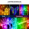 Smart LED fotoclips RGB lichterkette  Innen 10 Meter WIFI Produktbild-Vorschau 5