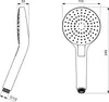 Ideal Standard Handbrause Idealrain Evo rund B2231AA Chrom Produktbild-Vorschau 3