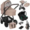 Lionelo Bianka 3in1 Kinderwagen, Autotransporter, Autositz, Produktbild-Vorschau 1