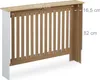 Osłona grzejnika Relaxdays, żaluzjowa, HBT 83x112x19 cm, do Podgląd zdjęcia produktu 5