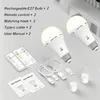 2er LED Glühbirne, 2600mAh, USB Rechargeable mit Produktbild-Vorschau 9