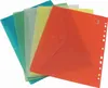 Set Dokumentenmappe A4 zum Abheften, 5-tlg., farbsortiert Produktbild-Vorschau 1