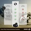 Universelle schwarze Polyester Visiertasche für 3 Produktbild-Vorschau 5