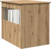 vidaXL Cage pour chien style meuble chêne Artisan 55x80x68 Voir les images du produit 7
