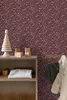 ESTAhome tapeta kwiatuszki fiolet bakłażanowy 50 x 900 cm Podgląd zdjęcia produktu 4