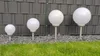 LED Solar-Kugel-Dekoleuchte OLA Garten 3er Set : 20cm + Produktbild-Vorschau 6