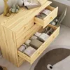 Kommode RONDO aus Kiefer Massivholz, natur - Kinderzimmer Produktbild-Vorschau 3