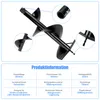 L800mm Ø300mm Erdbohrer mit SDS Plus Adapter für Produktbild-Vorschau 2