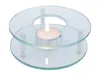Soucoupe verre/métal pour bougie à chauffe-plat (non Voir les images du produit 15