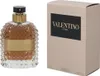 A bottle of Valentino Uomo Eau de Toilette and its packaging are displayed side-by-side against a white background. Anteprima dell’immagine prodotto