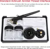 138-Type Airbrush Kit 0,8 mm Single Action Air Brush Set Podgląd zdjęcia produktu 2