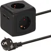 BAT Steckdosenwürfel 4-fach mit 2x USB (Mehrfachsteckdose Produktbild-Vorschau 1