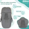 Fillikid Winterfußsack Lammfellfußsack für Kinderwagen Produktbild-Vorschau 4