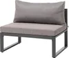 home24 Loungeset - 5-teilig - Stahl / Polyester - Grau Produktbild-Vorschau 8