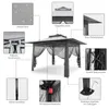 Puluomis Pavillon de jardin pliable Pop Up 3,65 x 3,65m Voir les images du produit 6