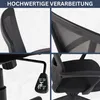 DELUKE® Bürostuhl Ergonomisch VAKO Schreibtischstuhl mit Produktbild-Vorschau 5