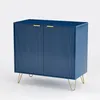 CDGlobal Kommode Sideboard mit 2 Türen, Wohnzimmerschränke Produktbild-Vorschau 2