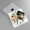 Wanduhr - Quadrat - Glasuhr - Abstraktion Diamant Gürtel - Produktbild-Vorschau 2