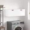 vidaXL Nástěnná skříňka bílá 100x36,5x35 cm Dřevěný Náhled obrázku produktu 2
