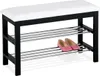 Autronic Botník 83168-06 BK - černá/bílá koženka Náhled obrázku produktu 2