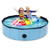 Hundepool 120*30CM PVC Faltbarer Kinderpool Kleber Produktbild-Vorschau 1