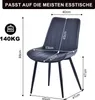 HOMAVO Esszimmerstuhl – Bequemer Samt- oder Produktbild-Vorschau 7