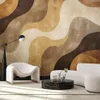 Vlies fototapete Wellen im Boho-Stil 350x245 cm Feeby Lila Produktbild-Vorschau 2