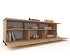 Fernsehschrank TV-Lowboard PLAY STEHEND Mit LED Craft Eiche Produktbild-Vorschau 4