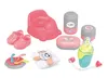 A collection of baby care accessories arranged on a white background. Podgląd zdjęcia produktu