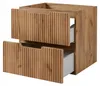 RODAN | Waschbeckenunterschrank 60 cm - Braun - Geriffelte Produktbild-Vorschau 9