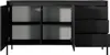 GRAINGOLD Kommode Sorano, Schwarz, Modern, mit Schubladen Produktbild-Vorschau 6