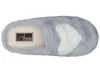 Manitu Damen Hausschuh flauschig Pantoffel Herz 320220, Produktbild-Vorschau 5