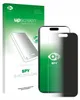 A product box and a screen protector for a smartphone. Produktbild-Vorschau