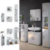 Set mobili bagno Vicco Irma Bianco lucido con inserti 4 Anteprima dell’immagine prodotto 2