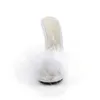 POISE-501F Damen Slipper von Fabulicious, Weiß  , EU 39, US Produktbild-Vorschau 2