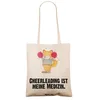 Mr. & Mrs. Panda Tote Bag Fuchs Cheerleader - Transparent - Produktbild-Vorschau 3