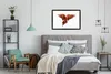 MuchoWow® Gerahmtes Poster Ara - Vogel - Federn - Weiß Produktbild-Vorschau 7