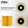 vhbw 2x Faltenfilter kompatibel mit Kärcher WD 2 Plus Produktbild-Vorschau 4