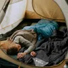 Spací vak Ľahký s kapucňou 180 x 150 cm Camping Outdoor Náhľad obrázku produktu 10