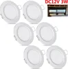 6x DC 12V LED bodové svetlá zapustené bodové svetlá pre Náhľad obrázku produktu 1